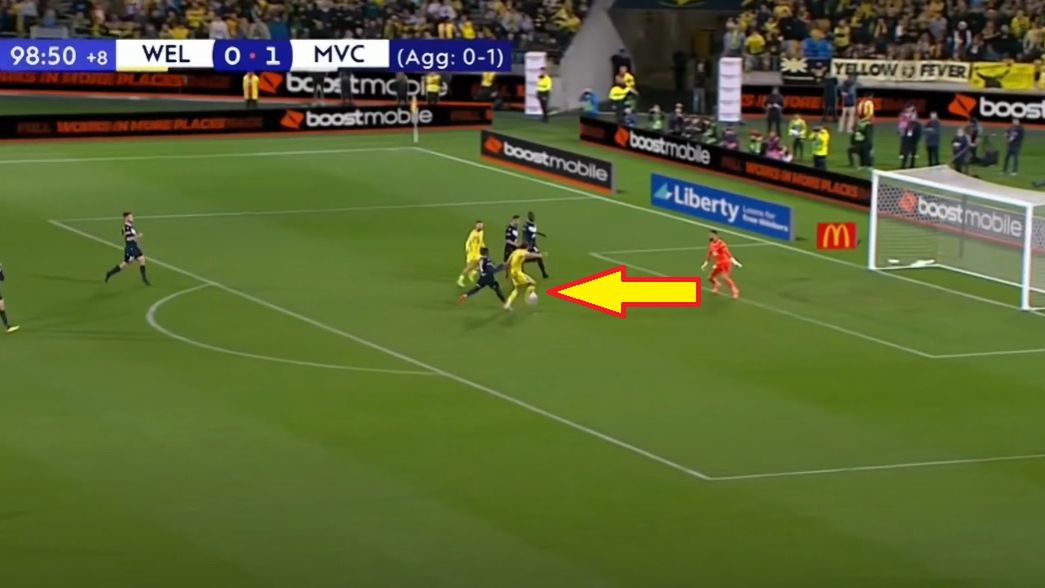 YouTube / Screen / Wellington Phoenix FC / Na zdjęciu: Oskar Zawada strzelił gola, ale dla Wellington Phoenix jest to koniec sezonu