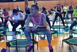Trening na trampolinach