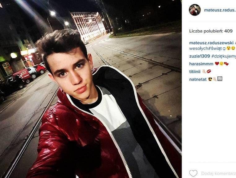 Mateusz Raduszewski (fot. Instagram)