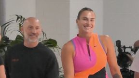 Nagrali, co zrobiła Sabalenka. Tuż przed półfinałem