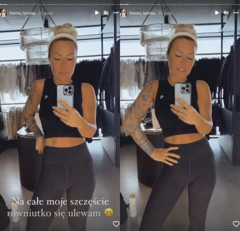 Blanka Lipińska rozprawia o tym, że przytyła i reaguje na komentarze internautów