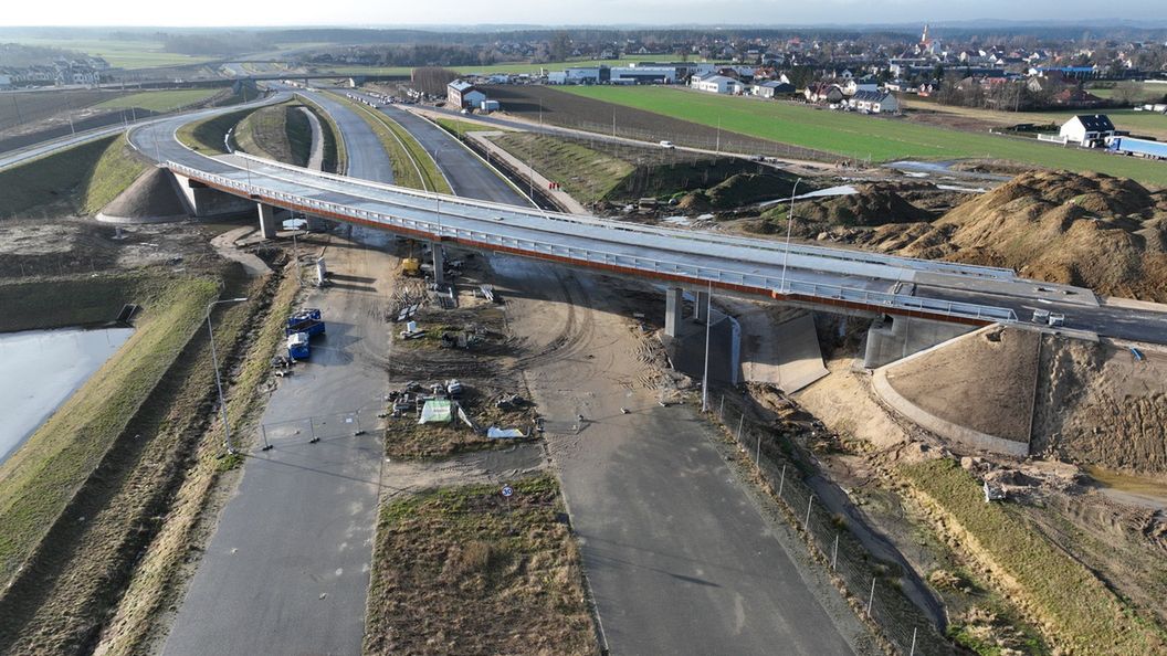 Budowa Obwodnicy Metropolii Trójmiasta w lutym 2025 r.