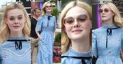 19-letnia Elle Fanning spaceruje po Cannes