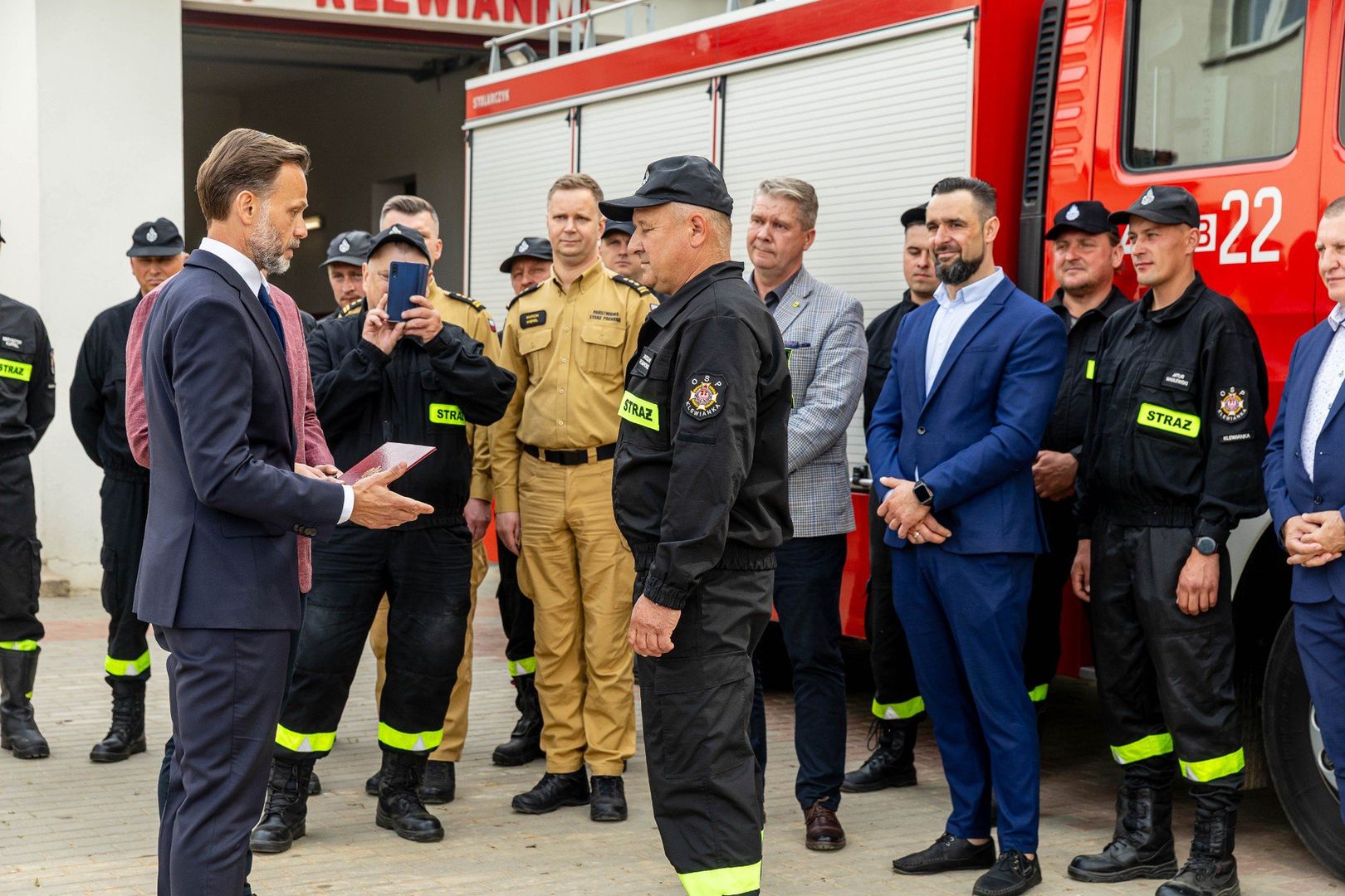 Strażacy z OSP w Klewiance ponownie mogą nieść pomoc innym 