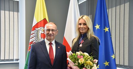 Serafina Ogończyk-Mąkowska odznaczona Krzyżem zasługi w lotnictwie!