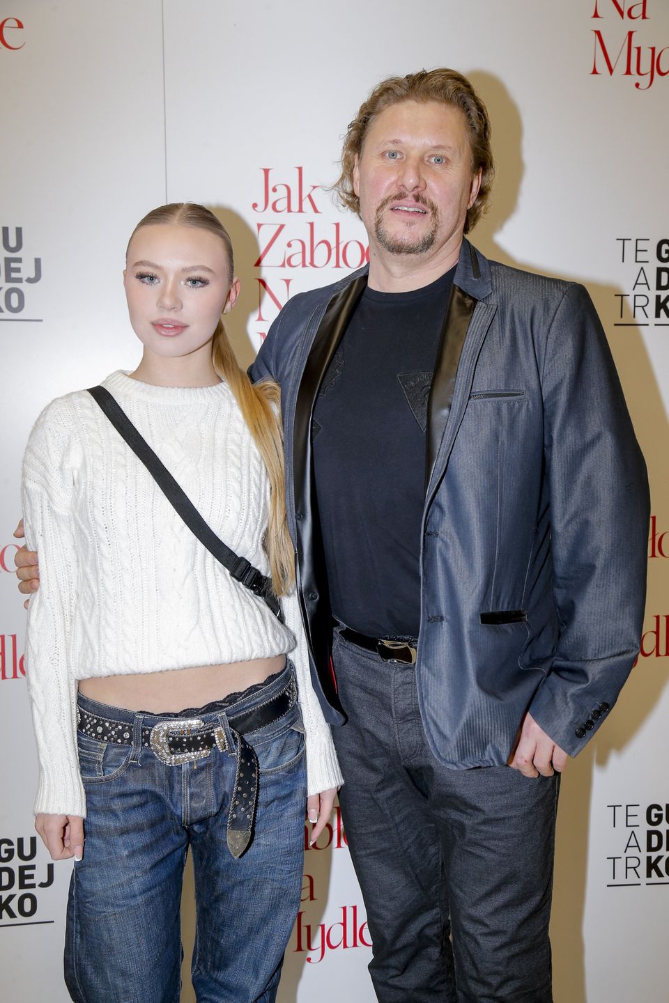 Andrzej Nejman z córką Martą