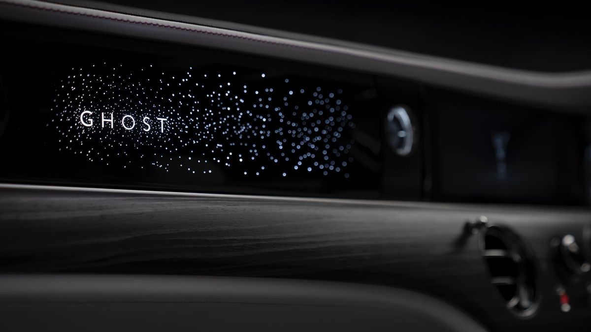 Świetlne iluminacje mają sprawić, że w kabinie Ghosta będzie jeszcze przyjemniej.