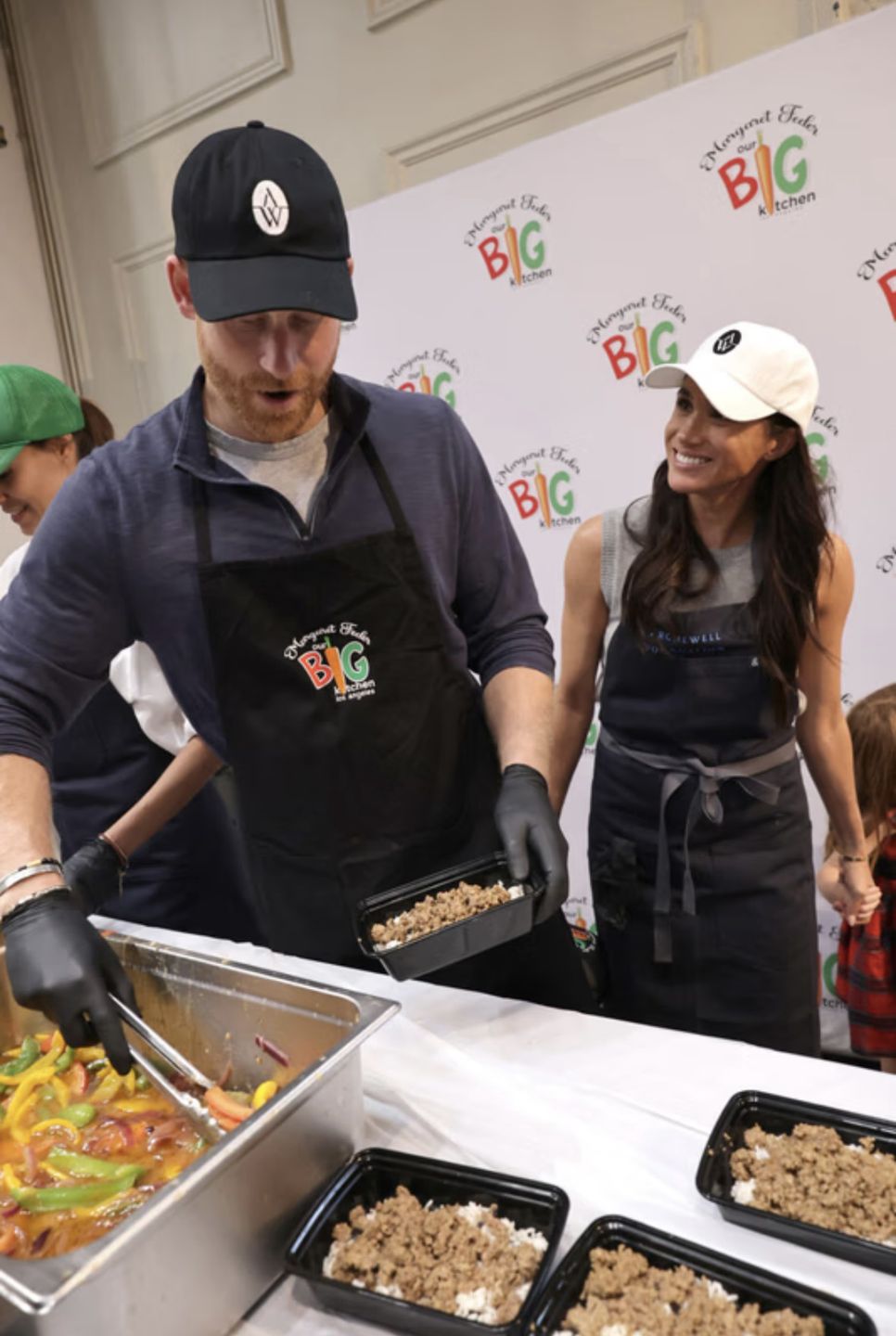 Meghan i Harry zabrali Lilibet do społecznej kuchni