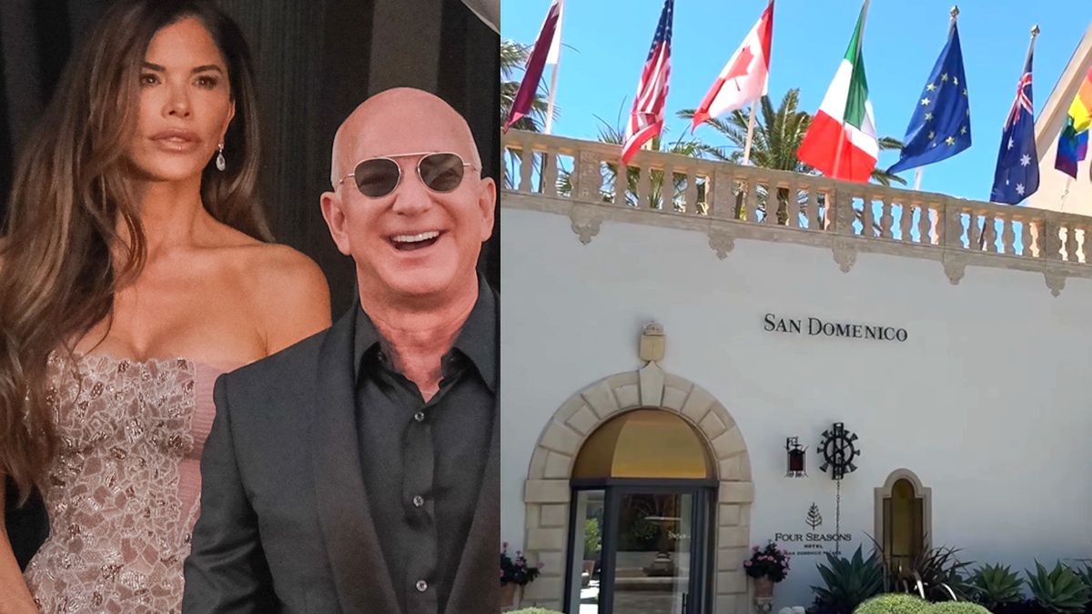 Lauren Sanchez i Jeff Bezos