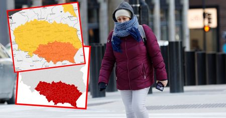 Marznące opady i gołoledź. Ostrzeżenia dla siedmiu województw