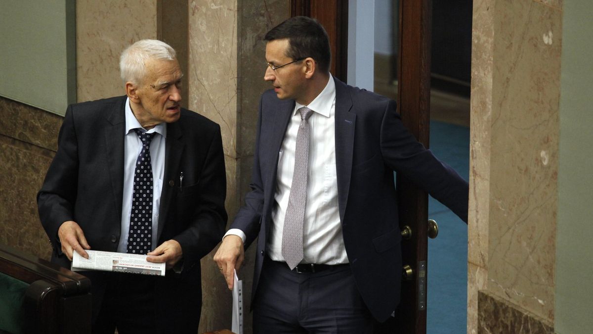 Kornel Morawiecki mówi, że syn mu powiedział, by sprawą GetBacku się nie interesował.