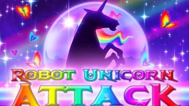 Uzależniający Robot Unicorn Attack na iPhone'a 1