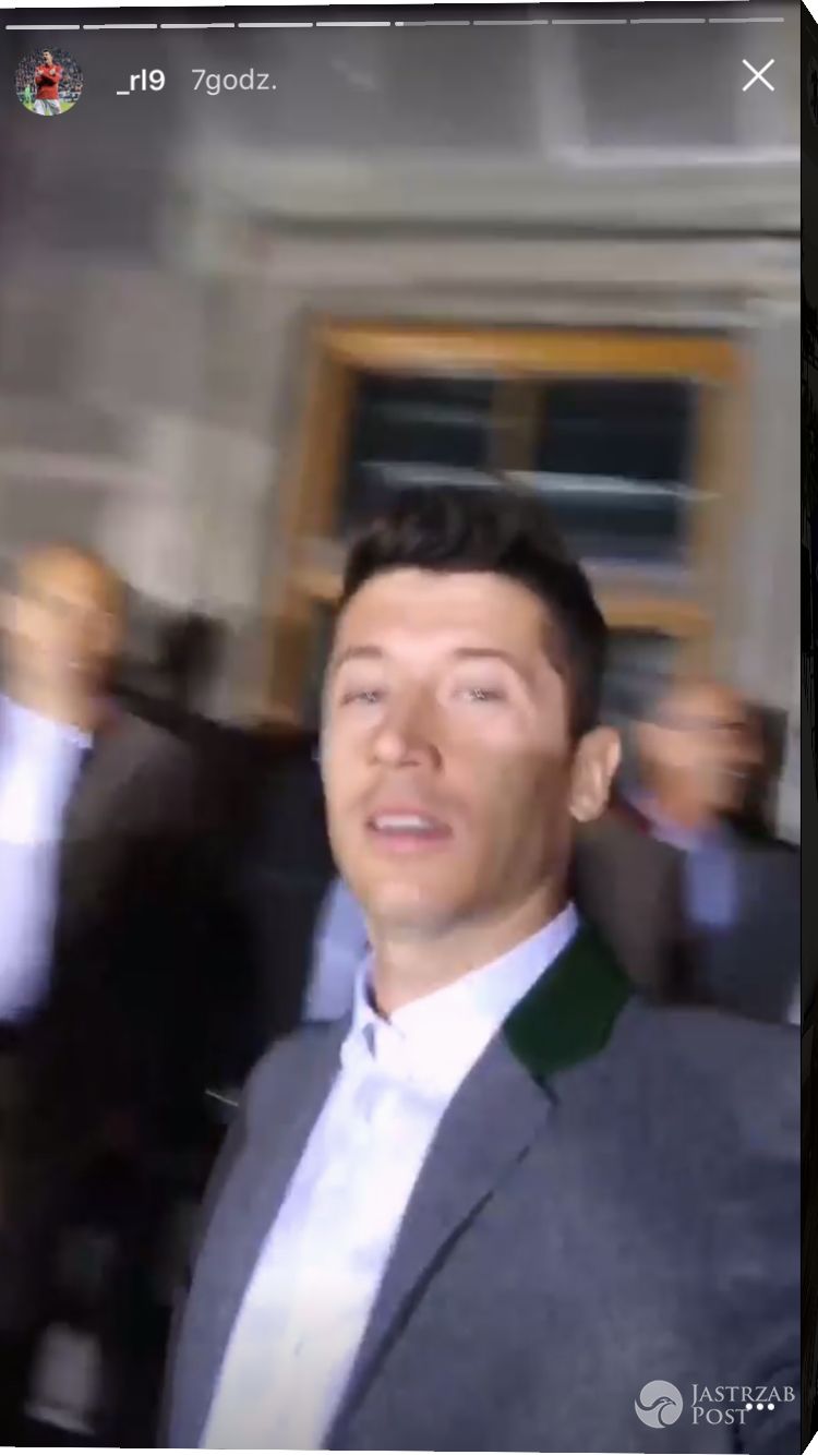 Robert Lewandowski świętuje Mistrzostwo Niemiec
