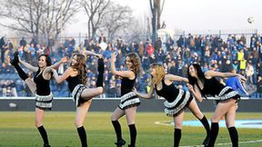 Cheerleaders na meczu Ruch Chorzów - Piast Gliwice