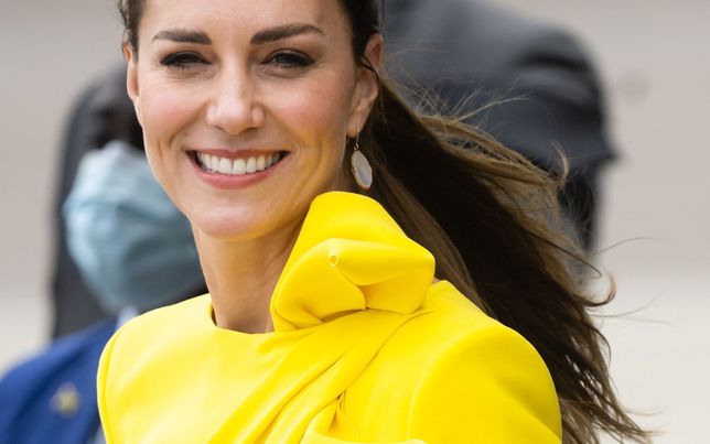 The Duke And Duchess Of Cambridge Visit Belize, Jamaica And The Bahamas - Day FourKINGSTON, JAMAICA - MARCH 22: Catherine, Duchess of Cambridge arrives at Norman Manley International Airport as part of the Royal tour of the Caribbean on March 22, 2022 in Kingston, Jamaica. (Photo by Samir Hussein/WireImage)Samir Hussein