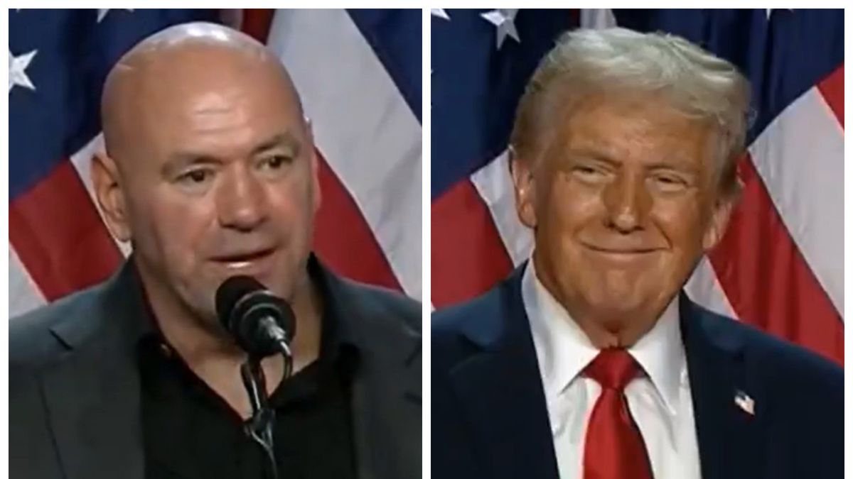 Twitter / Na zdjęciu: Dana White i Donald Trump