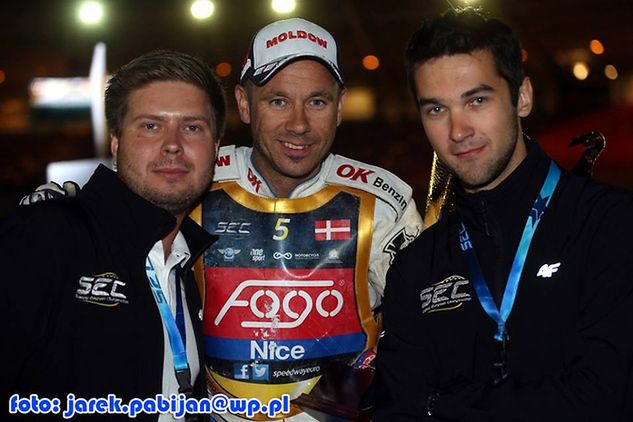 Nicki Pedersen jest jak na razie liderem klasyfikacji generalnej SEC