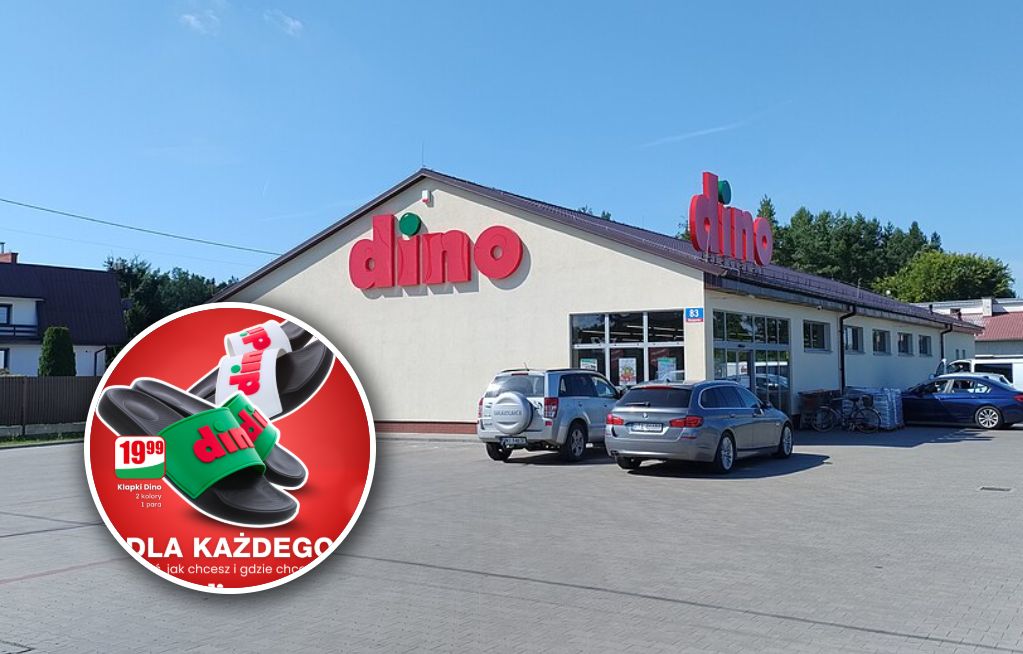 Dino wypuściło klapki ze swoim logo. Szaleństwo w sieci. "Walczyłam o ostatnią parę"