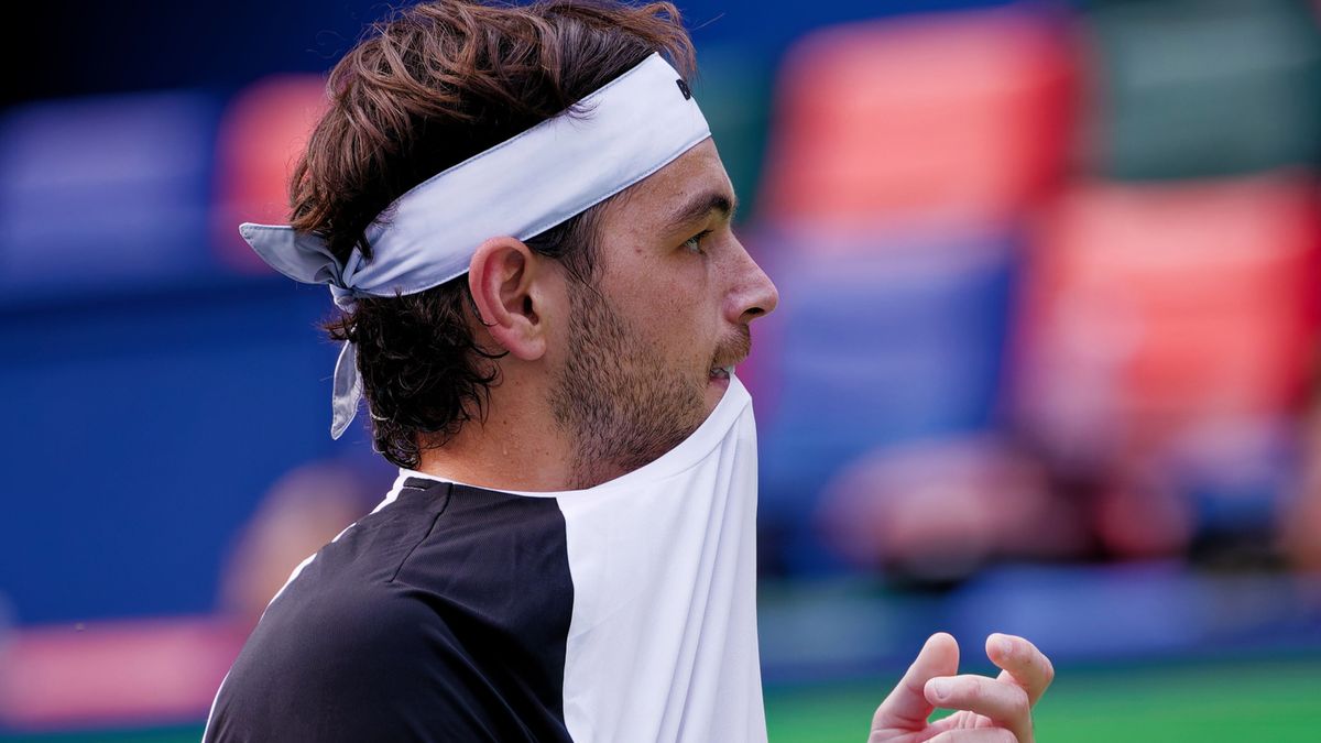 PAP/EPA / ALEX PLAVEVSKI / Na zdjęciu: Taylor Fritz