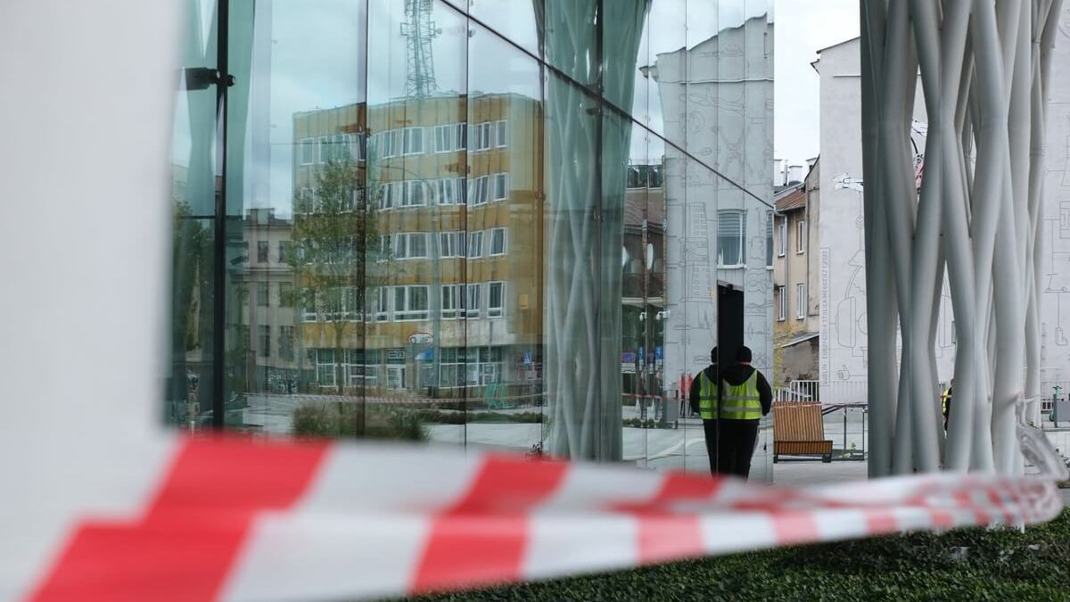 Ewakuacja na Dworcu Lublin