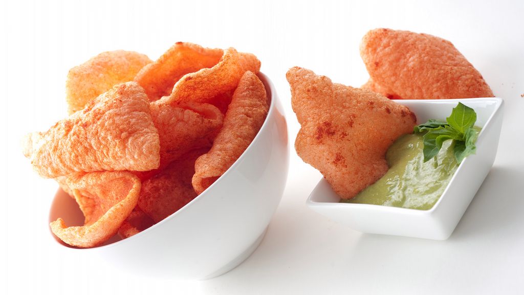 Chipsy z brązowego ryżu