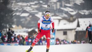 Polski biathlonista z punktami. "W styczniu będzie dobrze"