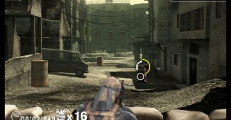 W Metal Gear Solid Touch głównie postrzelamy