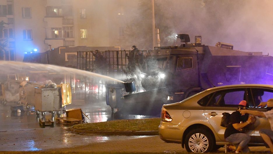 Białoruś. Drugi dzień protestów po wyborach