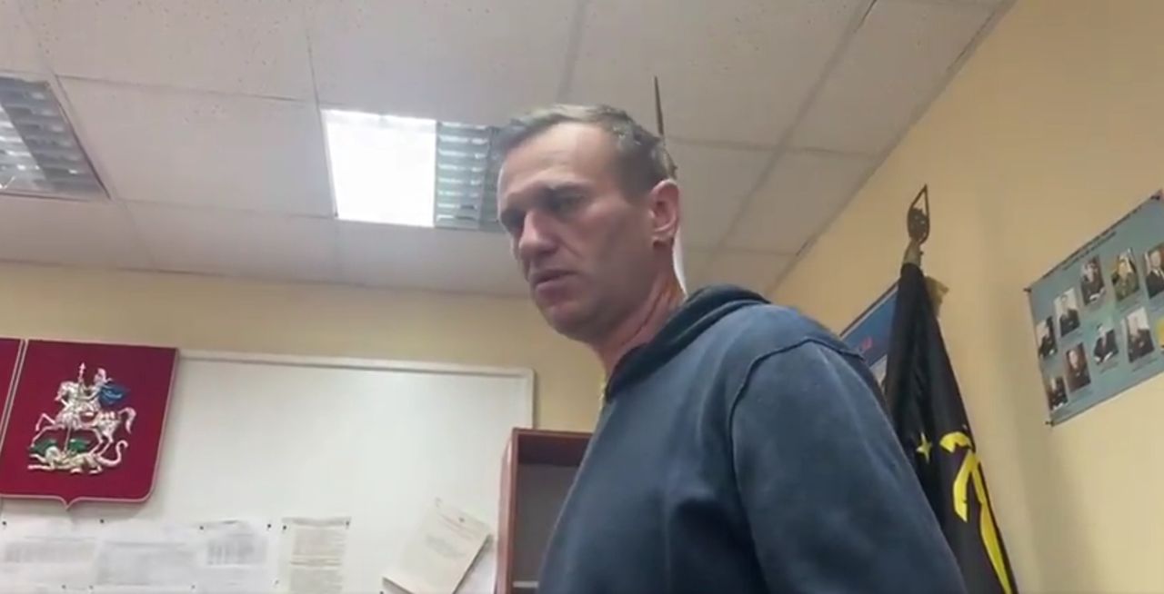 Rosja. Aleksiej Nawalny aresztowany na 30 dni. Wcześniej opublikował nagranie