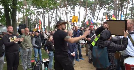 Prorosyjski protest w Niemczech. Doszło do incydentu