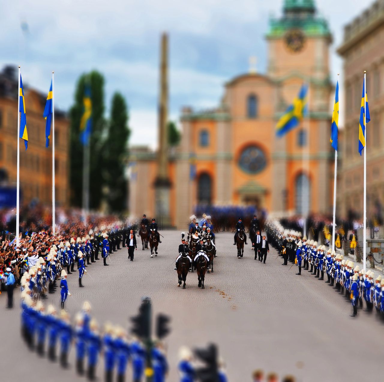 Zdjęcie wykonane techniką Tilt-shift