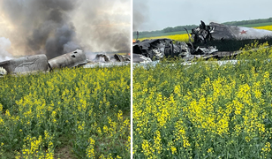 W Rosji rozbił się bombowiec Tu-22. "Został zestrzelony"