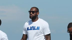 Tam wypoczywa LeBron James. Ciągle jest w Europie