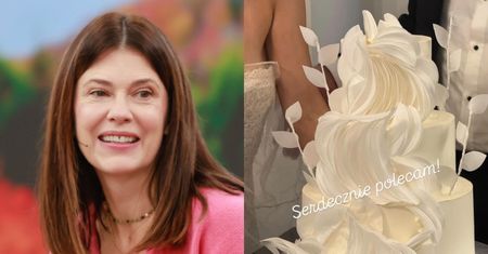 Joanna Sydor WYSZŁA ZA MĄŻ! 51-latka pochwaliła się zdjęciem w sukni ślubnej oraz imponującym tortem (FOTO)