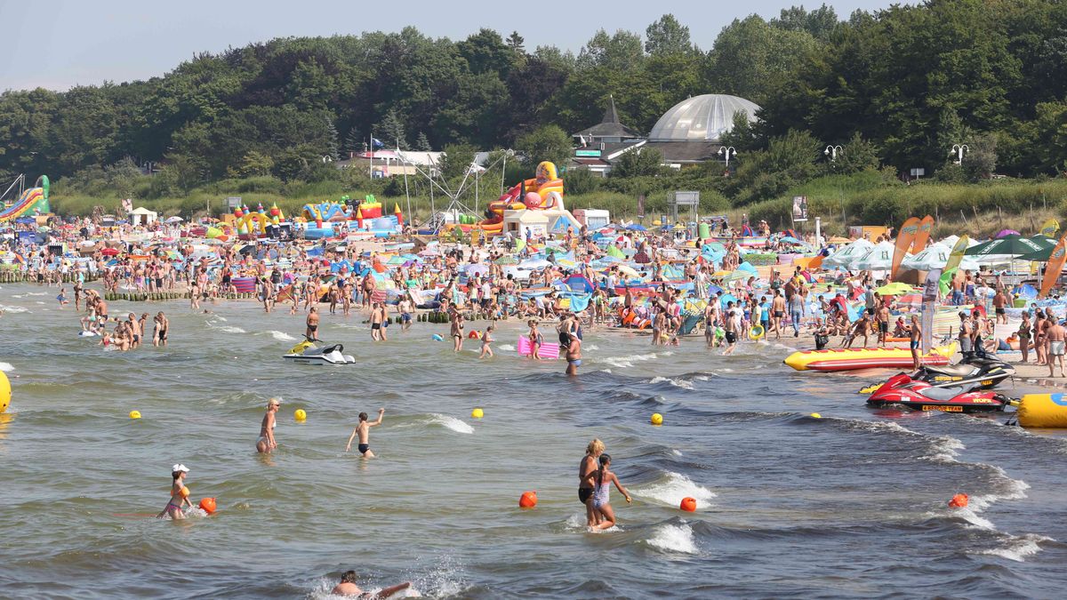 bałtyk plaża morze bałtyckie