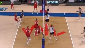 Dla takich akcji warto zarywać noce. Ostatni punkt w meczu Polska - USA [WIDEO]