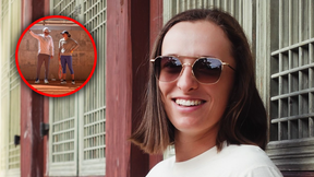 Zdjęcie ze Świątek i wpis. Nadal zwrócił się do Polki