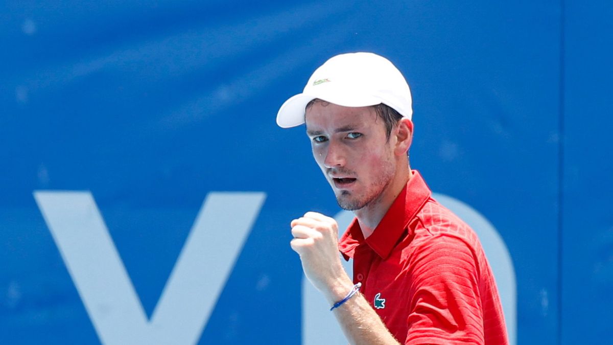 PAP/EPA / RUNGROJ YONGRIT  / Na zdjęciu: Danił Miedwiediew