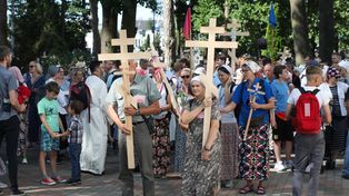 Białystok: Wyruszyła jubileuszowa, 40. piesza pielgrzymka prawosławna 2025 na Górę Grabarkę. 300 pątników w drodze