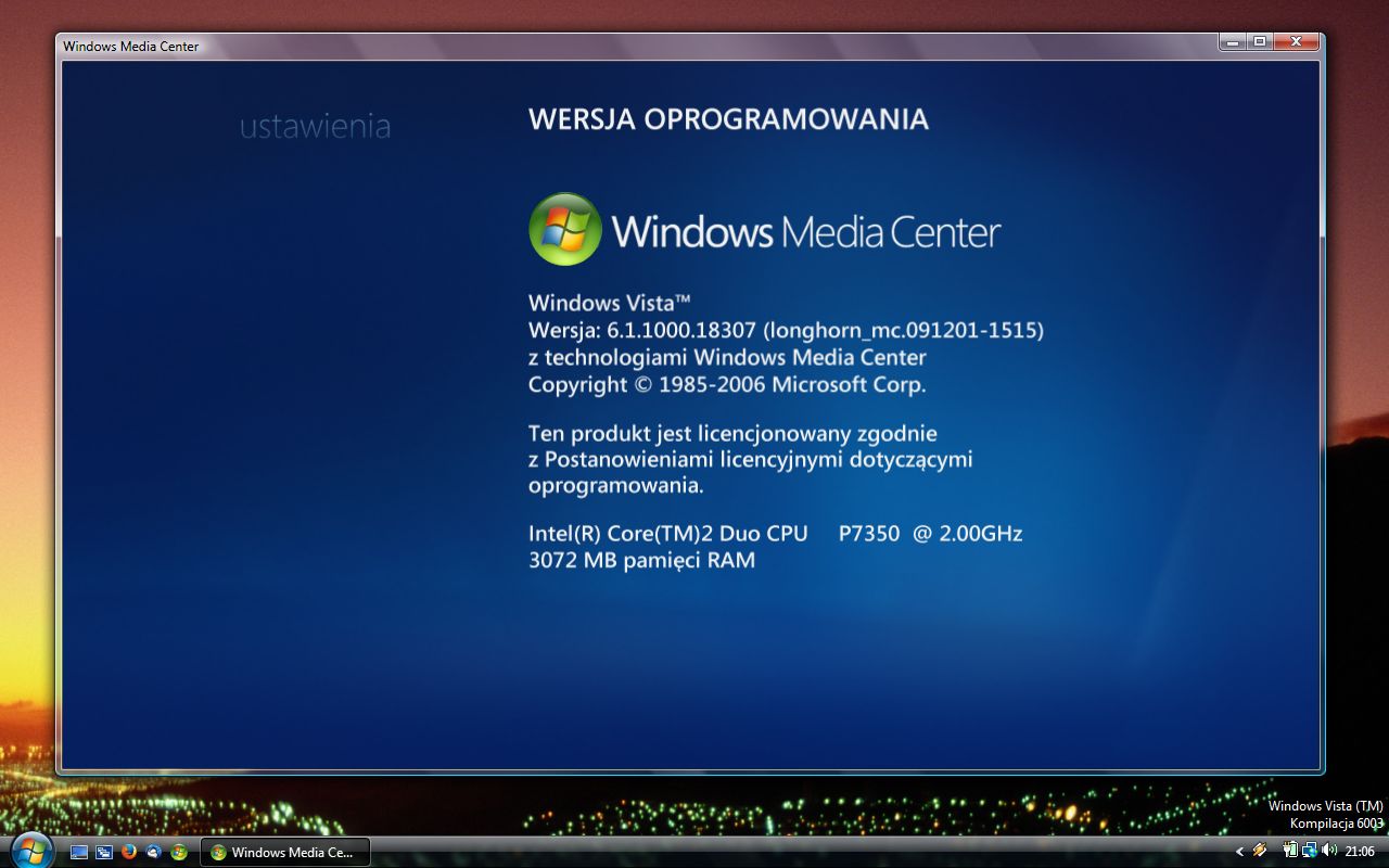 Windows Media Center