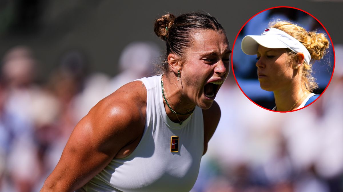 Getty Images / Shi Tang / Robert Prange / Na zdjęciu: Aryna Sabalenka, w kółku Laura Siegemund.