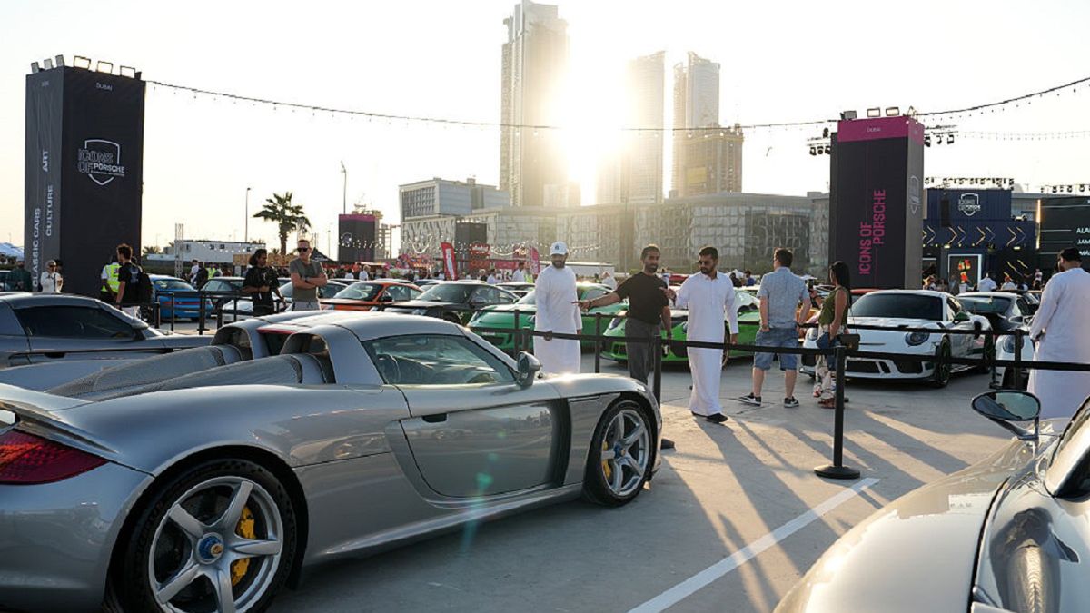 2025 Icons of Porsche Festival in Dubai
DUBAI, UNITED ARAB EMIRATES - NOVEMBER 22: General atmosphere at the 2025 Icons of Porsche Festival at The Slab on November 22, 2025 in Dubai, United Arab Emirates.  (Photo by Maya Cellixa/Getty Images for Icons of Porsche Dubai )
Maya Cellixa