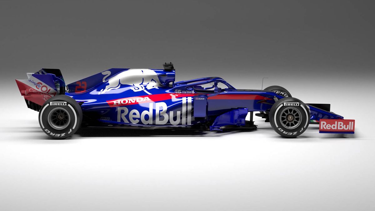 samochód Toro Rosso na rok 2019