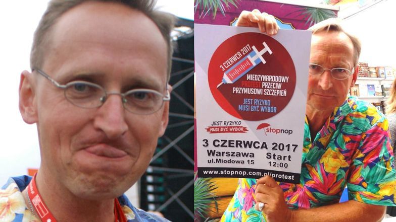 Wojciech Cejrowski ma antyszczepionkowy problem