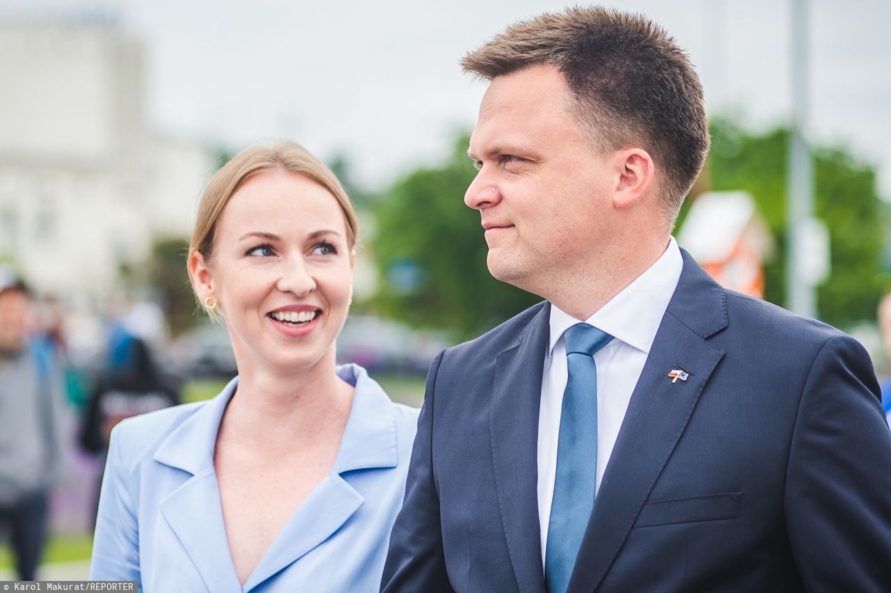Urszula i Szymon Hołownia mają podobne poglądy w kwestii wyroku TK.