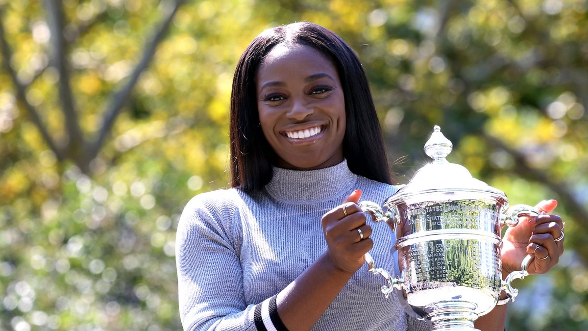 PAP/EPA / PETER FOLEY / Na zdjęciu: Sloane Stephens, mistrzyni US Open 2017