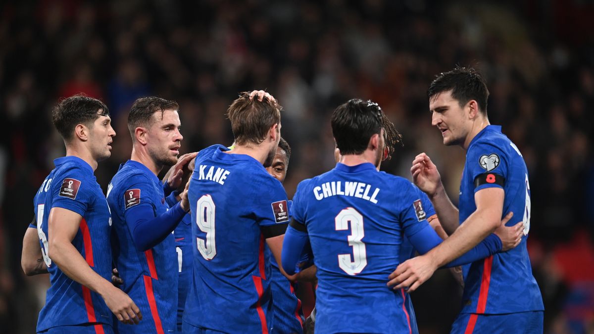 PAP/EPA / Andy Rain / Na zdjęciu: reprezentacja Anglii