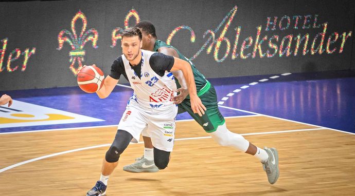 Koszykówka mężczyzn: ORLEN Basket Liga - mecz półfinałowy fazy play-off: PGE Start Lublin - Trefl Sopot