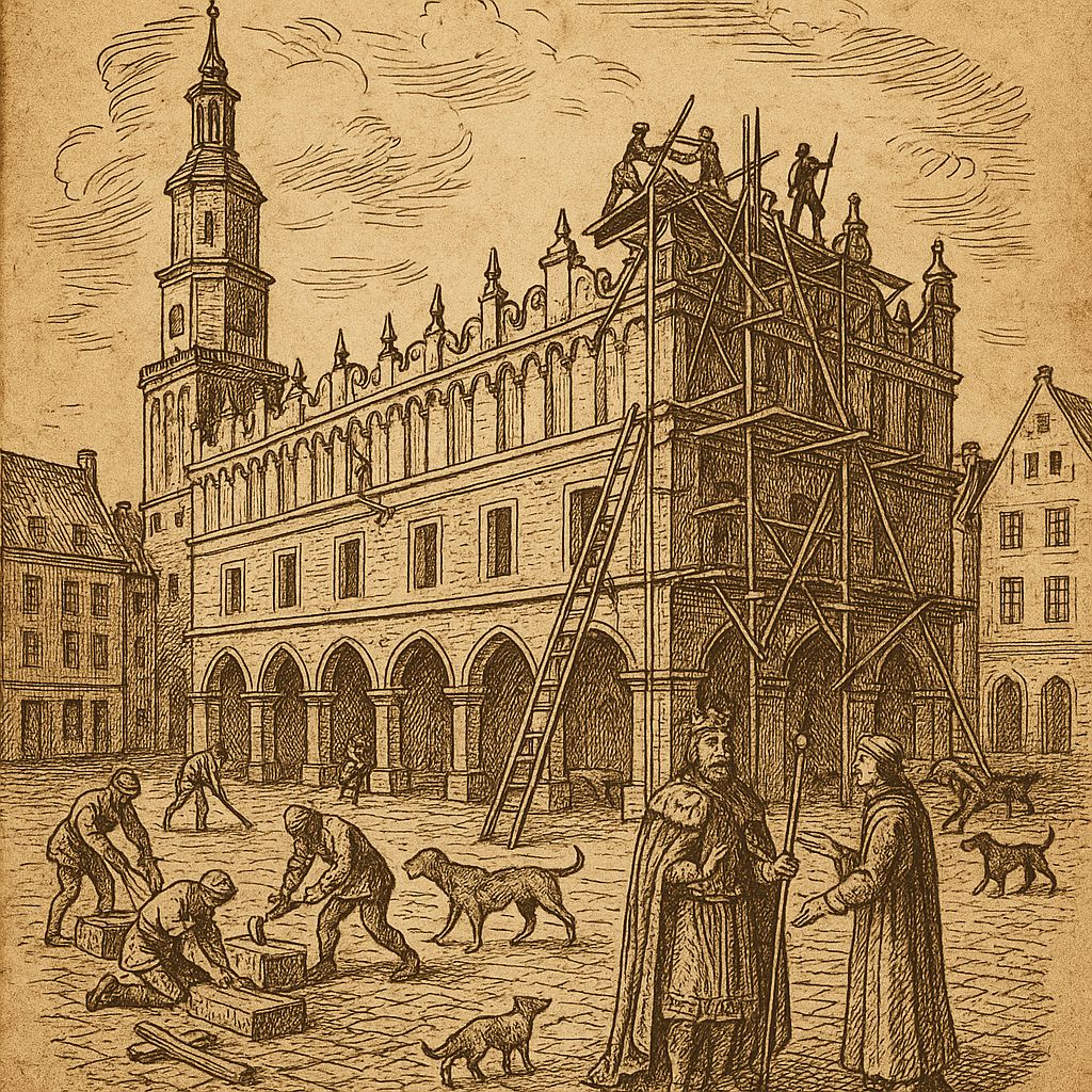 Dokładnie dziś 490 lat powstała w Poznaniu pierwsza "galeria handlowa"