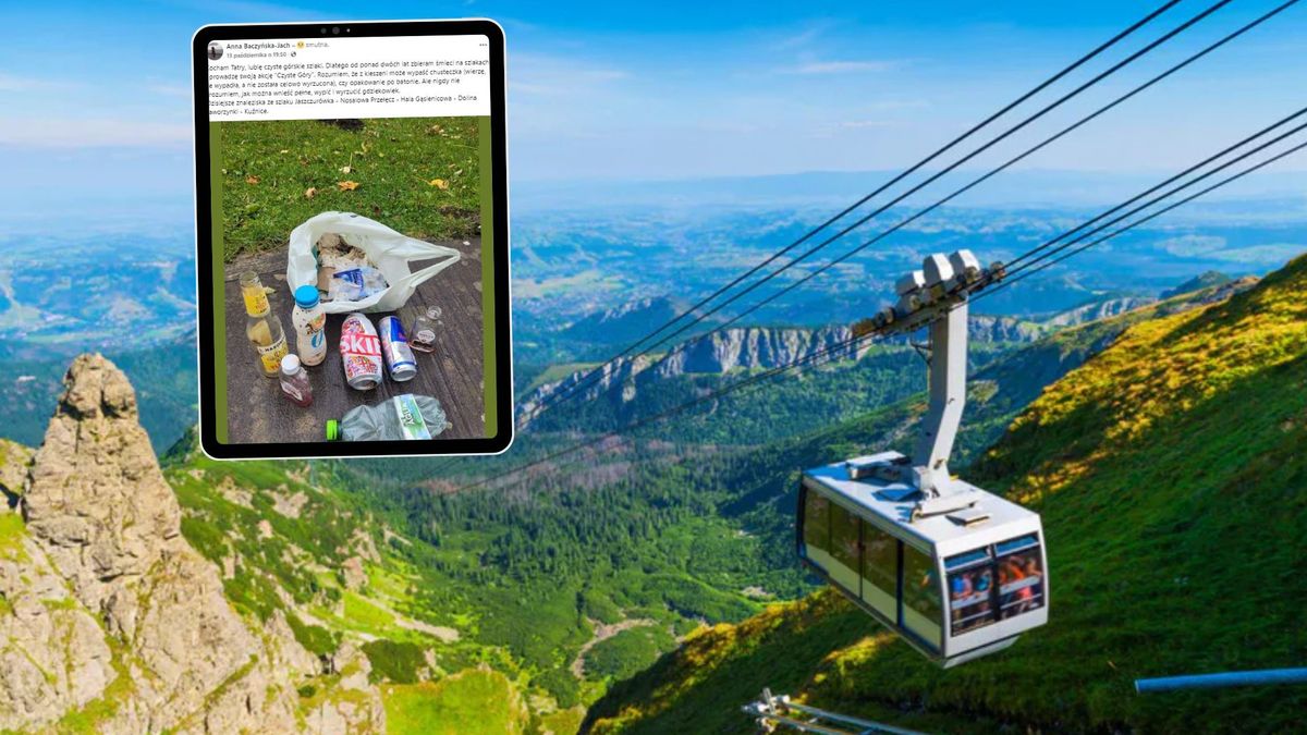 Turystka oburzona. Pokazała, co zastała w Tatrach